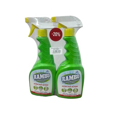 Rambo Bath Shower Cleaner 650MLX2