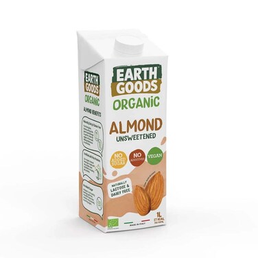 Earth Goods Almond Milk No Sugar 1L