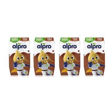 Alpro Kids Chocolate 200ML 3+1 Free
