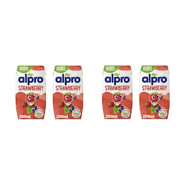 Alpro Kids Strawberry 200ML 3+1 Free