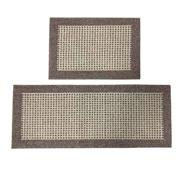 Rug Set Of 2 With Latex Back 