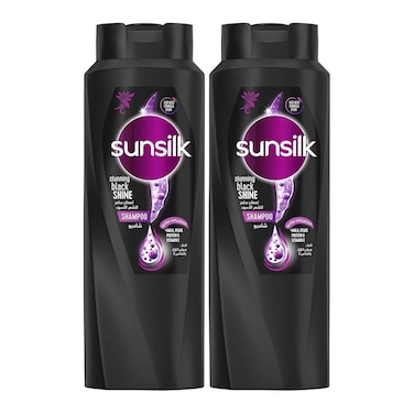 Sunsilk Shampoo Black Shine 600MLX2