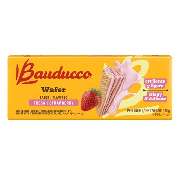 Baudocco Wafer Strawberry 140GR