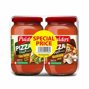 Puidor Pizza Sauce 360GR+Mushroom 360GR