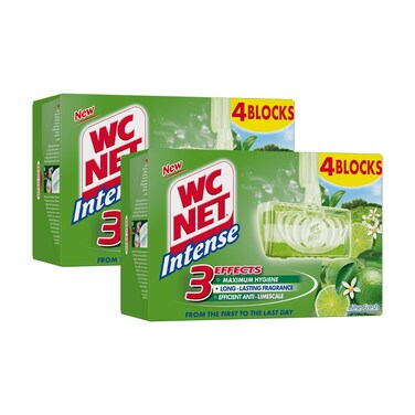 Wc Net Rim Blocks Lime 34G 4P X2