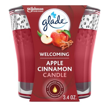 Glade Candle Apple Cinnamon 96GR