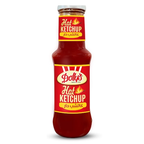 Dolly&#39;S Hot Ketchup Jar 330GR