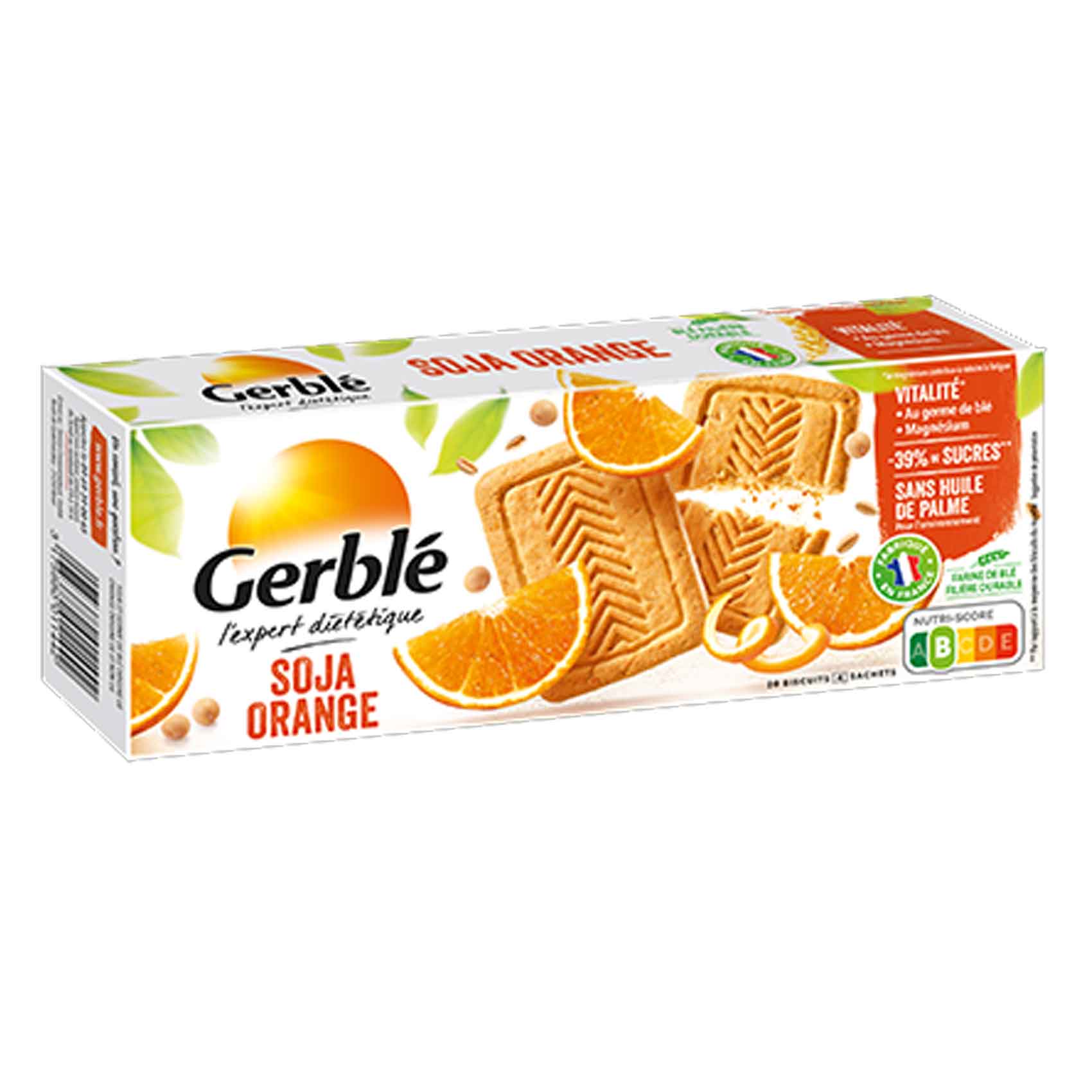 Gerble Biscuit Soja Orange 280GR