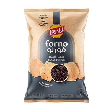 Lays Forno Chips Black Pepper 170GR