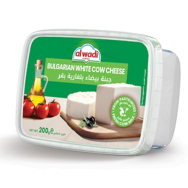 Al Wadi Al Akhdar Bulgarian White Cow Cheese 200GR