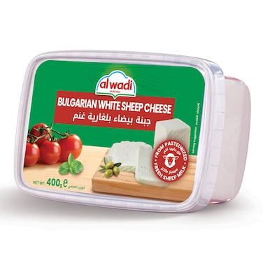 Al Wadi Al Akhdar Bulgarian White Sheep Cheese 400GR