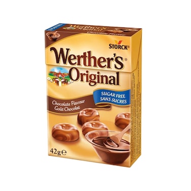 Werthers Original Cream Candies Sugar Free 42GR