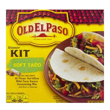Old El Paso Dinner Soft Taco 354GR