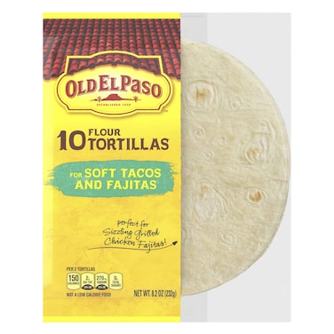 Old El Paso Flour Tortila Soft 232GR
