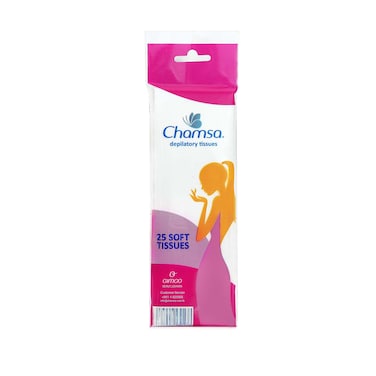 Chamsa Wax Strips 25 Sheets