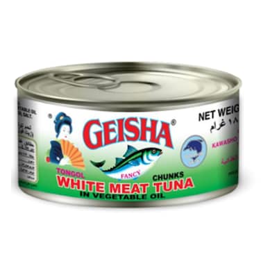 Geisha Tuna Tongol In Oil 185GR