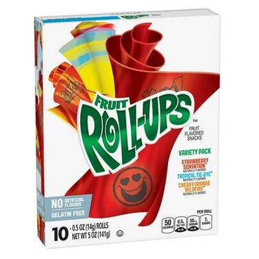 Fruit Rollups Variety Pack 141GR