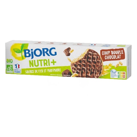 Bjorg Bio Nutri+ Le Coup Double Chocolate Biscuits 200g