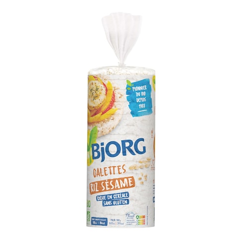 Bjorg Galettes Riz Sesame 130GR