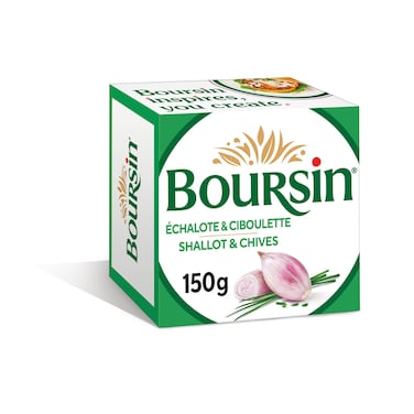 Boursin Shallots and Chives Cheese 150GR