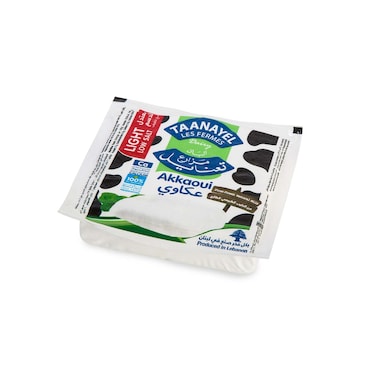 Taanayel Les Fermes Light Low Salt Akkaoui Cheese 325g
