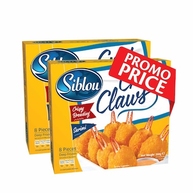Siblou Breaded Crab Claws 250g x Pack of 2 25%