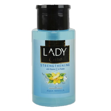 Lady Care Nail Polish Remover  Pump Aqua Vanilla 210ML