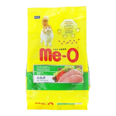 Me-O Cat Food Chicken &amp; Vegetable Adult 1.2 kg