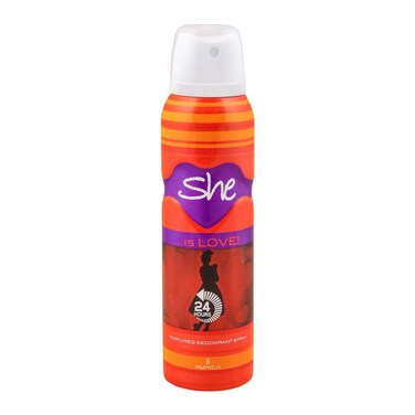 She Is Love Perfumed Women Deodorant Spray 150ml