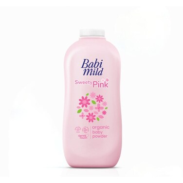 Babi Mild Sweety Pink Organic Baby Powder 350 gr