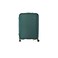 FLO Kazan Expandable Hard Polypropylene Luggage Trolley Green 24Inch