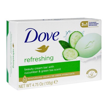 Dove Soap Cucumber &amp;  green Tea 135 gr