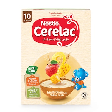 Nestle Cerelac Multrigrain with Yellow Fruits 175g