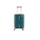 FLO Yukon Polypropylene Hard side Trolley Suitcase Green 20Inch