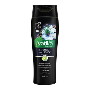 Dabur Vatika Naturals Turkish Black Seed Strength And Shine Shampoo 185ml