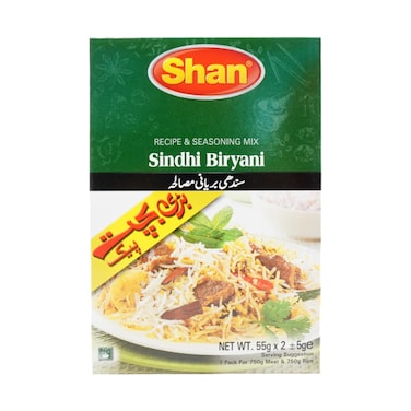 Shan Recipe  Seasoning Mix Sindhi Biryani Masala 110g