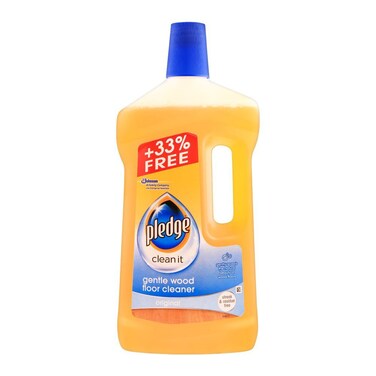Pledge Clean It Gentle Wood Floor Cleaner Original 1000ml