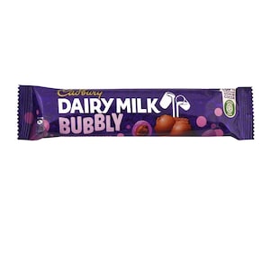 Cadbury Daitry Milk Bubbly Milk Chocolate 20 gr 20g