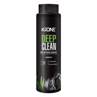 Krone Deep Clean Charcoal Shower Gel 600ml