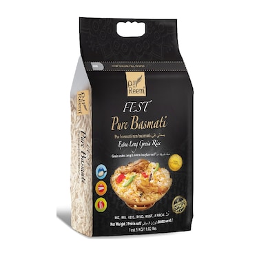 Reem Ka Steam Extra Long Steamed Basmati Rice 5 kg