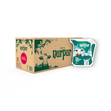 Nurpur Full Cream Milk 125 ml (Pack of 24)