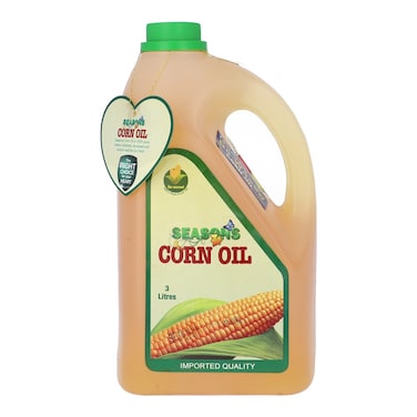 Seasons Corn Oil Bottle 3 lt