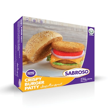 Sabroso Crispy Burger Patty 1 kg