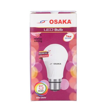 OSAKA 5W LED BULB ECO B22 DL