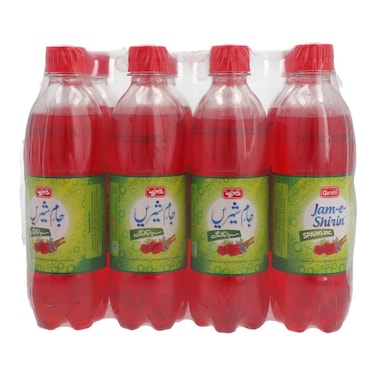 Qarshi Jam-e-Shirin Sparkling Carbonated Drink 500 ml (Pack of 12)