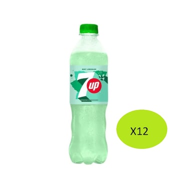 7Up Mint Lemonade Mint Pet 500ml (Pack Of 12)