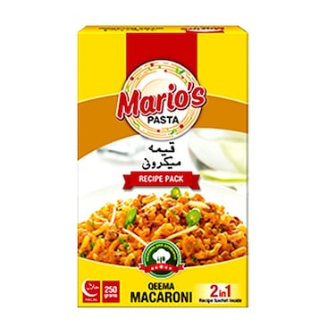 Marios Qeema Macaroni 250 gr