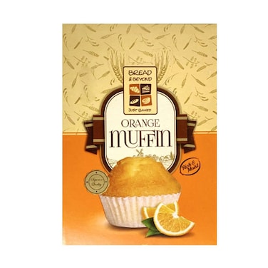 Bread &amp; Beyond Orange Muffin 35 gr (Pack Of 6)