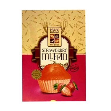 Bread &amp; Beyond Strawberry Muffin 35 gr (Pack Of 6)