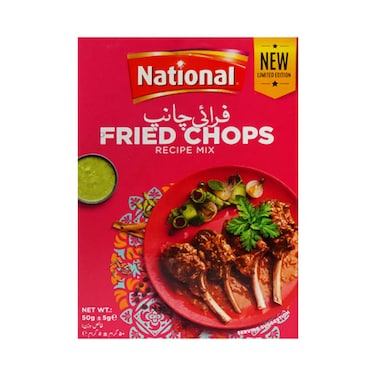 National Fried Chops Recipe Mix 50 gr